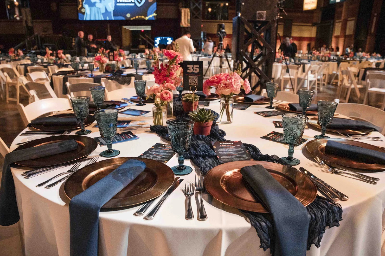 The tablescape, The Embrace Gala