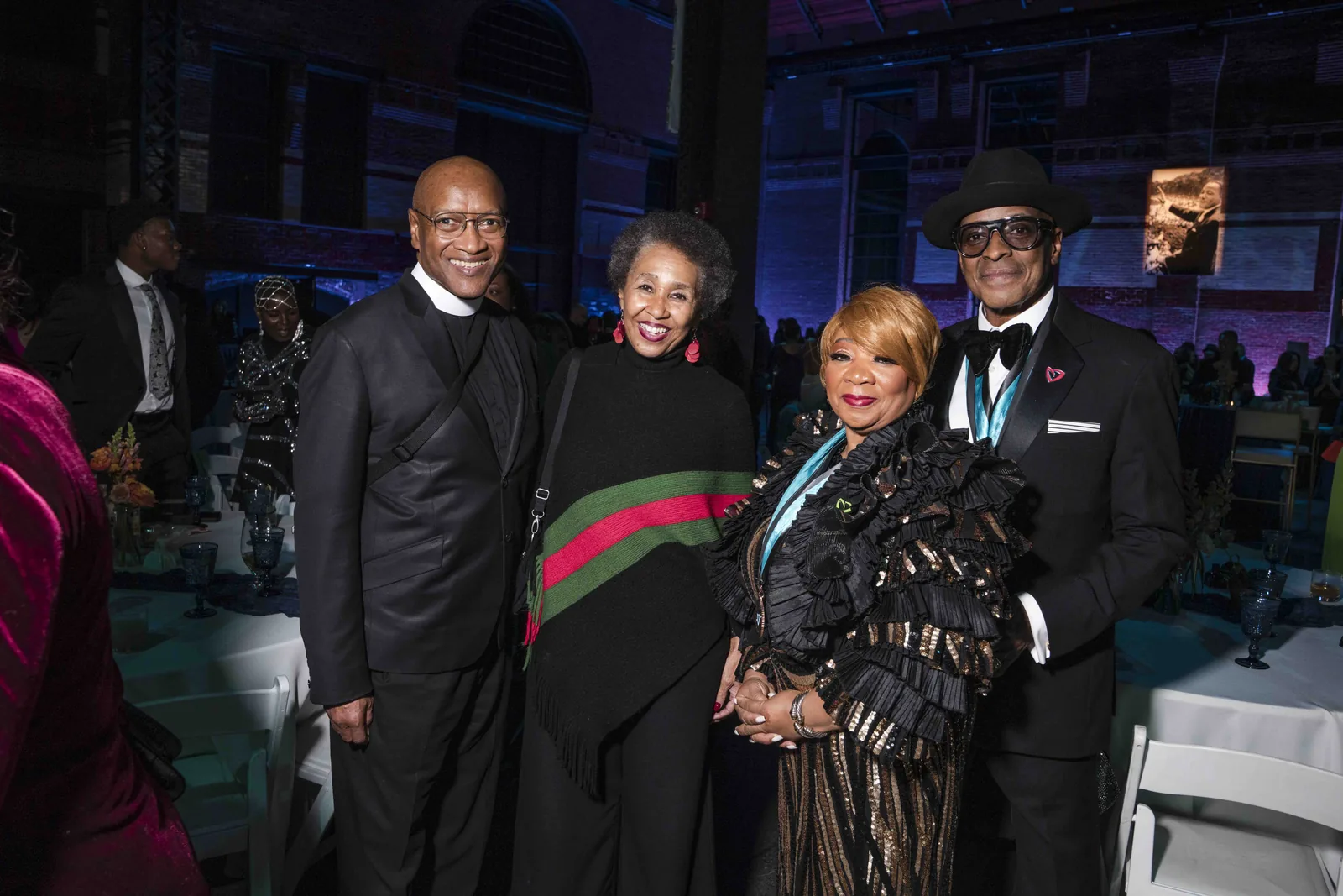 A group on the floor, The Embrace Gala