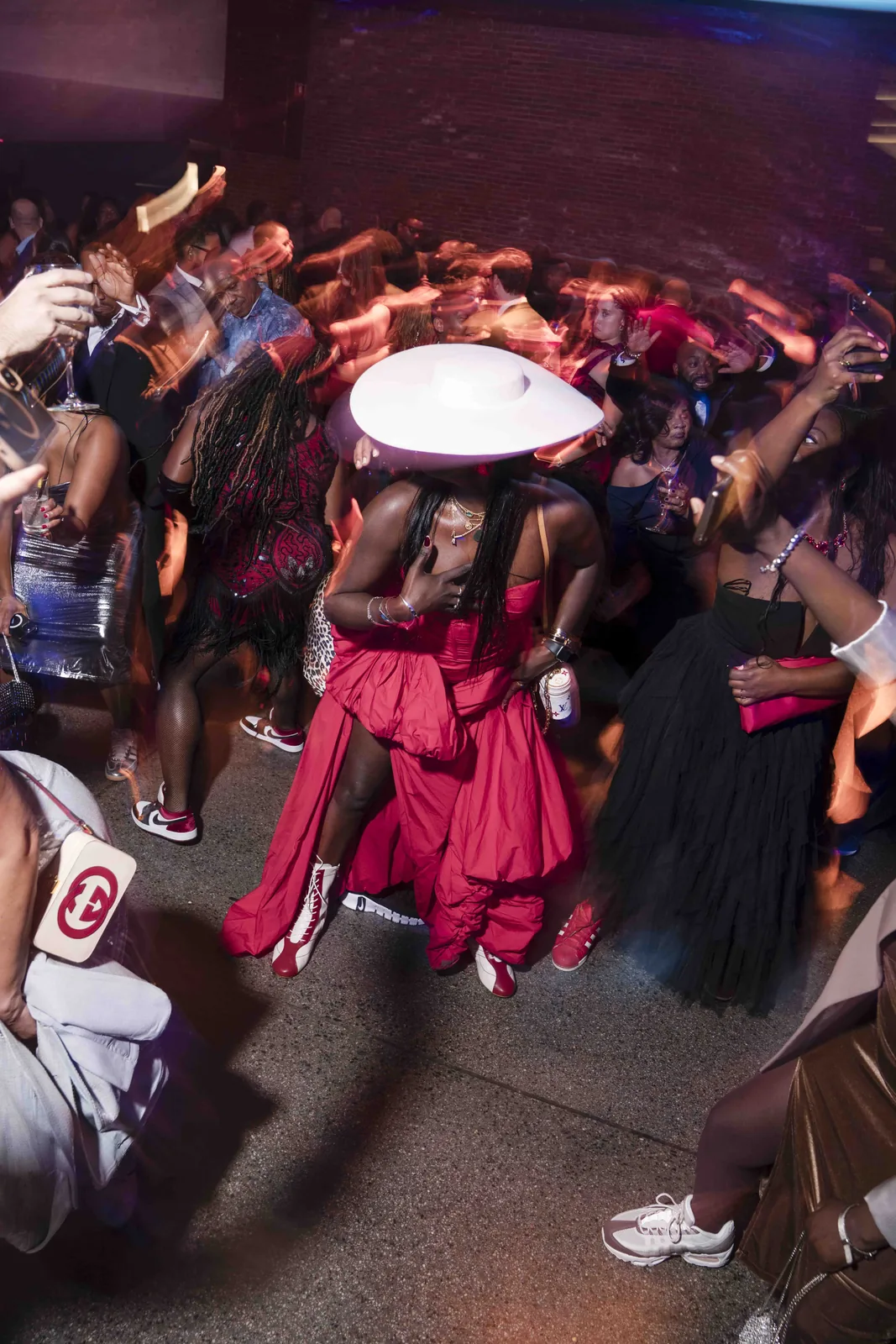 The dance floor, later, The Embrace Gala