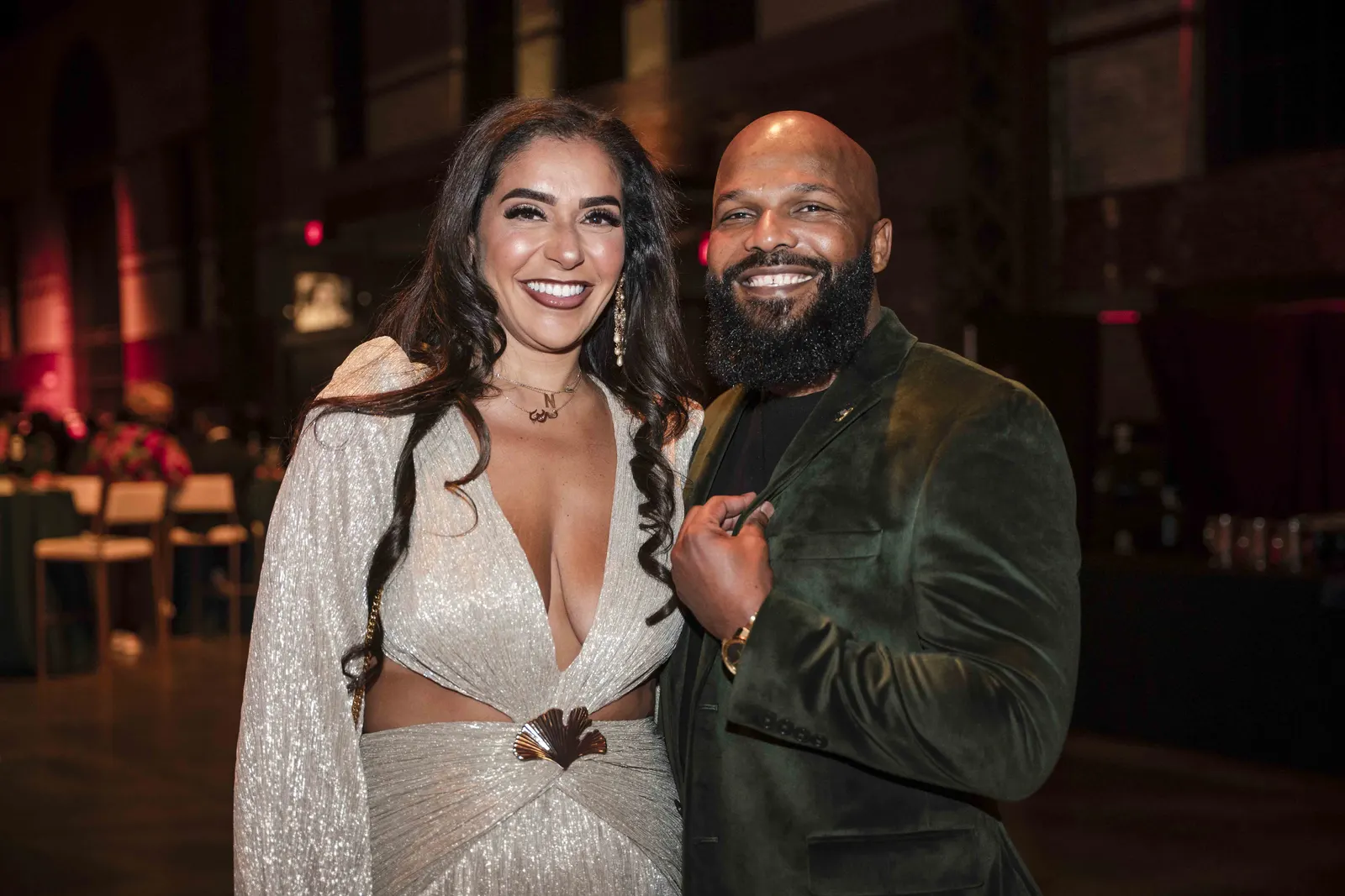 Portrait on the floor, The Embrace Gala