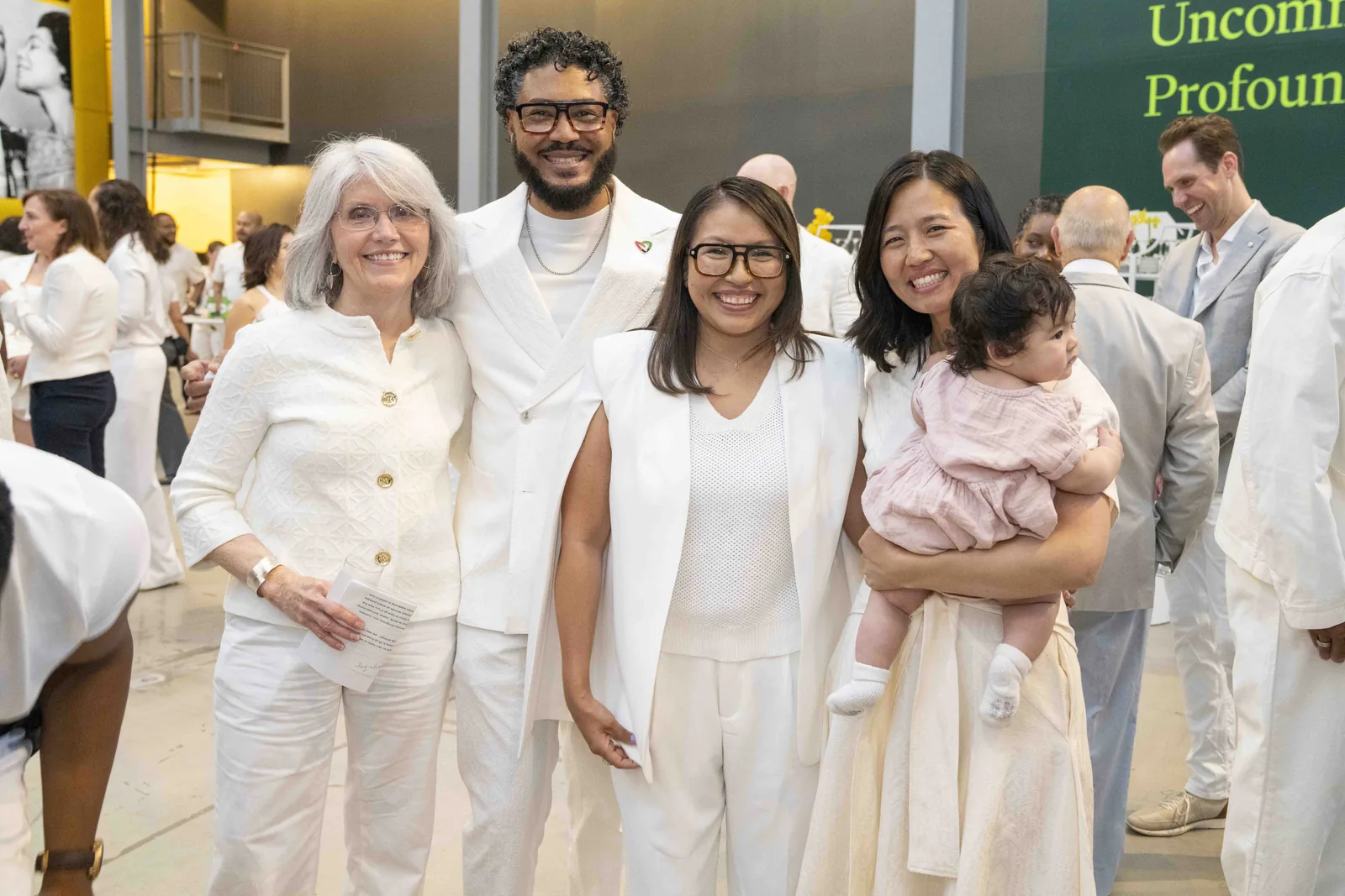 Family in white, Embrace Ideas Festival