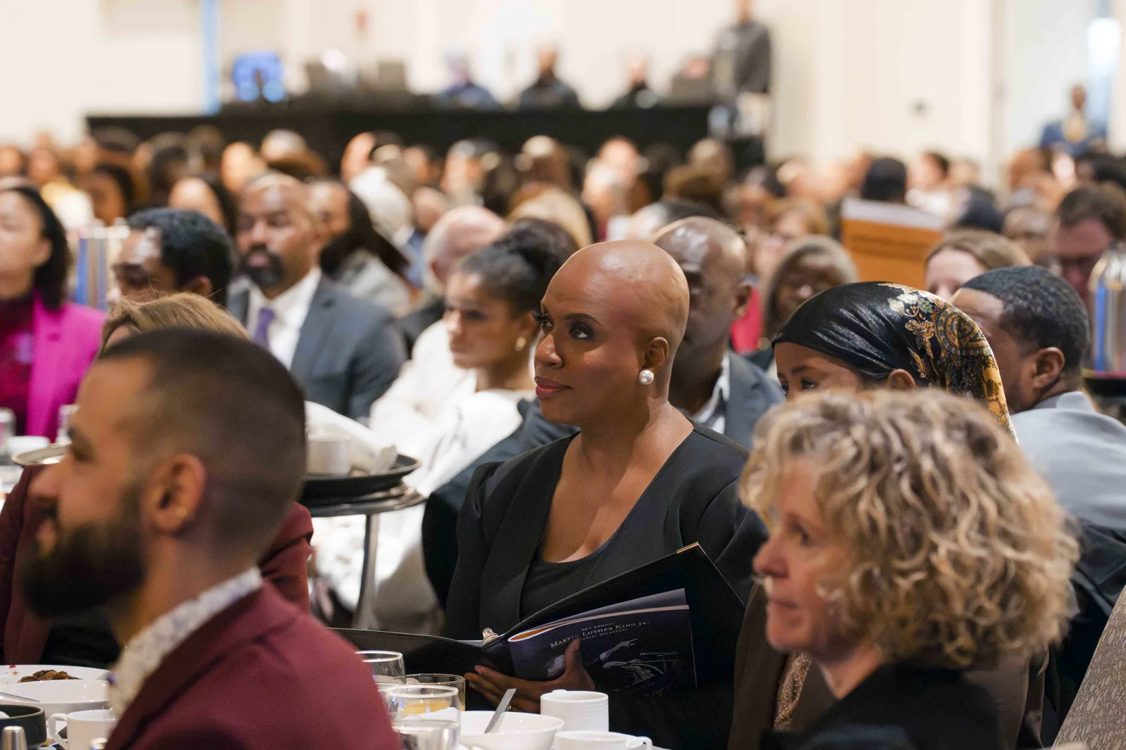 The hall, MLK Memorial Breakfast
